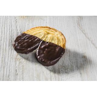 Dinkel Schweinsohren Zartbitter 50g ROS (nur als Gebinde 18St)