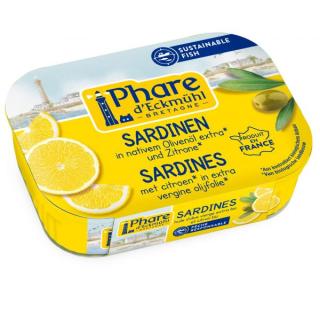 Sardinen Olivenöl und Zitr. 135 PhE