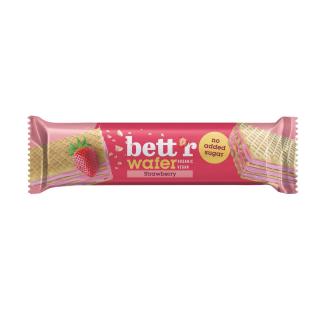 Waffelschnitte Erdbeere zuckerfrei 30g BCQ
