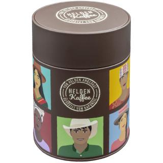 Vorratsdose Heldenkaffee leer RAP