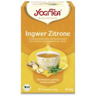 Yogi Ingwer Zitronen 17Tbt