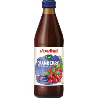 Cranberrysaft pur 0,33l VOE