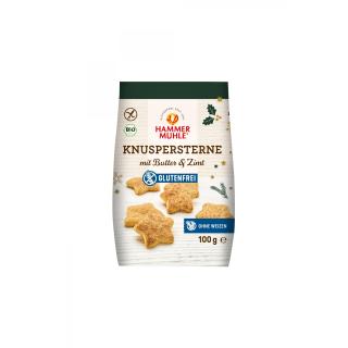 Knuspersterne Butter & Zimt gf 100g HMO