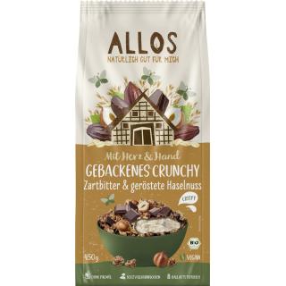 Chrunchy ZB & geröstete Haselnüsse 450g ALO