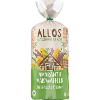 Maiswaffeln Amaranth Kräuter 100g ALO