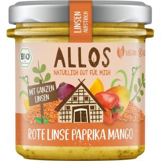 Linsenaufstrich rot 140g ALO