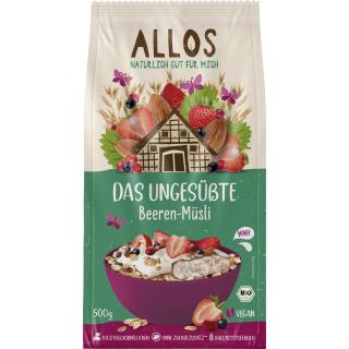 Beeren Müsli ungesüßt 500g ALO