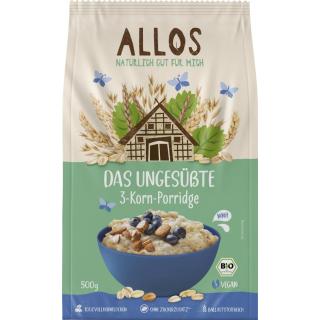 3 Korn Brei ungesüßt 500g ALO