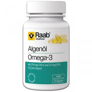 Algenöl Omega 3 Kapseln vegan 75St RVI