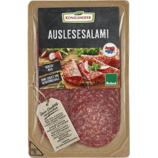 Auslesesalami geschnitten 80g KÖG