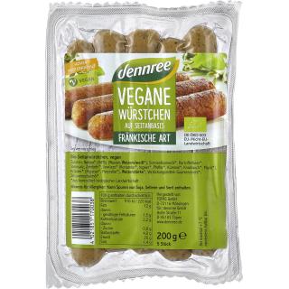 Vegane Würstchen Fränkische Art 200g DEN