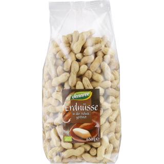 Erdnüsse in der Schale 650g DEN