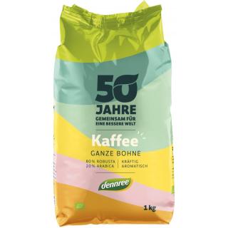 Kaffee ganze Bohne 1kg DEN