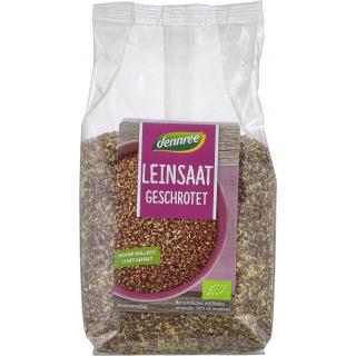 Leinsaat geschrotet 200g DEN