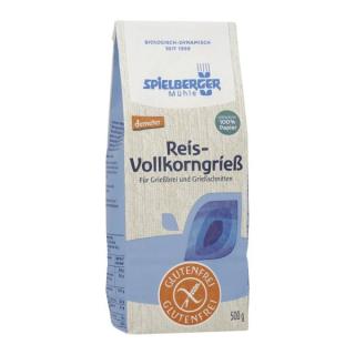 Reis Vollkorngrieß 500g SPI