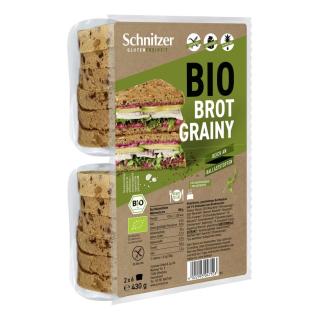 Brot Grainy glutenfrei 430g SGL