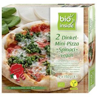 TK Dinkel Mini Pizza Spinaci vegan 300g BSI