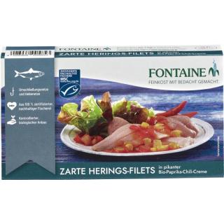 Heringsfilets Paprika Chilli 200g FON