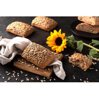 TK Dinkel Sonnenblumenbrötchen 80g SDL (nur als Gebinde 60St)