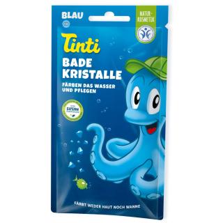 Badekristalle blau 60g TIN