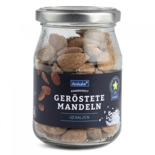 Geröstete Mandeln gesalzen im Glas 140g WBI