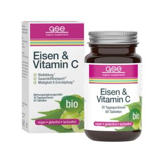 Eisen & Vitamin C Complex 60St GSE