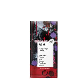 Bitter Cassis Schokolade 100g VNI