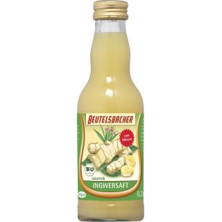 Ingwersaft naturtrüb 0,2l BEU
