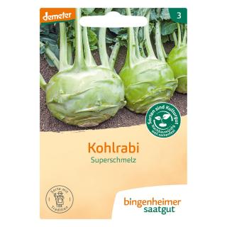 Kohlrabi weiß Superschmelz BIN