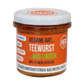 Teewurst aus Linsen 140g HED