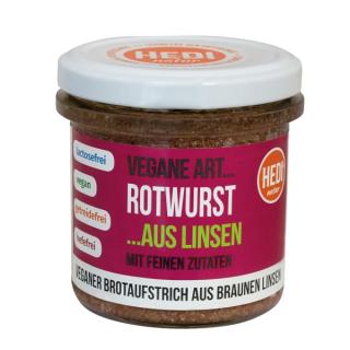 Rotwurst aus Linsen 140g HED
