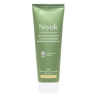 Zahncreme aus Kokosöl Pfefferminze 75ml NYK