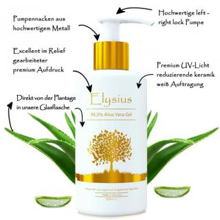 Aloe Vera Gel 99,3% 195ml ELU
