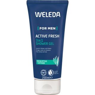 Men Duschgel Active Fresh 200ml WEL
