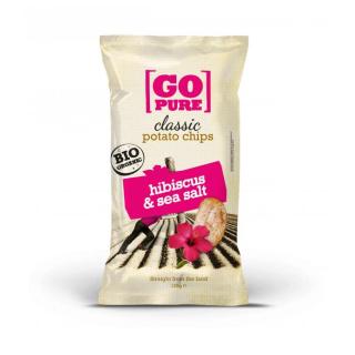 Kartoffelchips mit Hibiskus und Meersalz 125g GOP