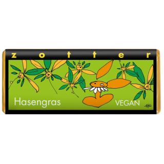 Hasengras Schoki vegan 70g ZOT