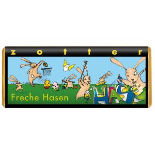 Schoki Freche Hasen Nougat Keks 70g ZOT