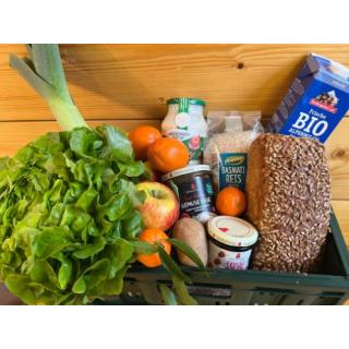 Wocheneinkauf Kiste vegetarisch