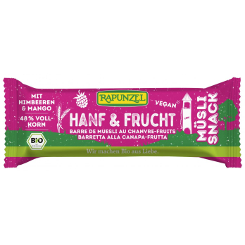 Hanf & Frucht Riegel Vegan 50g RAP