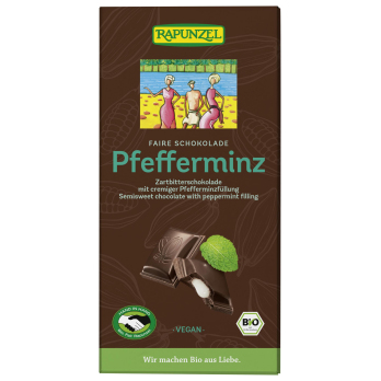 Zartbitter Pfefferminz 100g RAP