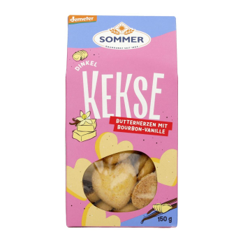 Dinkel Butter Herzen 150g SOM
