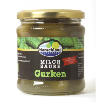 Salzgurken Kimchi Art fermentiert 185g MAR