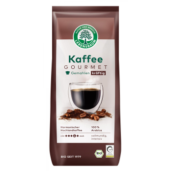 Gourmet Kaffee gemahlen 500g LEB