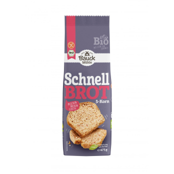 Schnellbrot 5 Korn Backmischung 475g BAK
