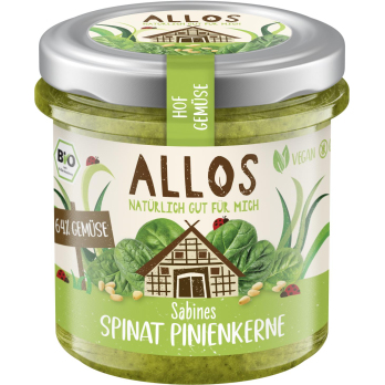 Sabines Spinat Pinienkerne135g ALO
