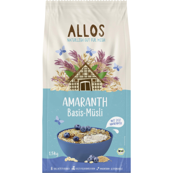 Amaranth Basis Müsli 1,5Kg ALO