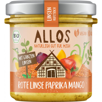 Linsenaufstrich rot 140g ALO
