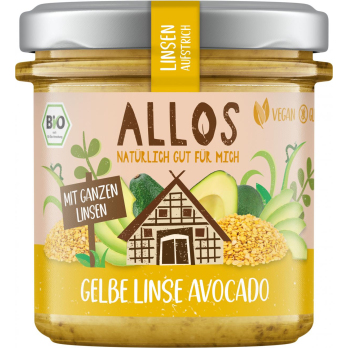 Aufstrich Linse Avocado 140g  ALO
