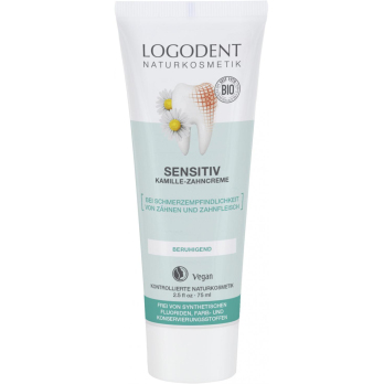 Zahncreme Sensitiv Kamille 75ml LOG