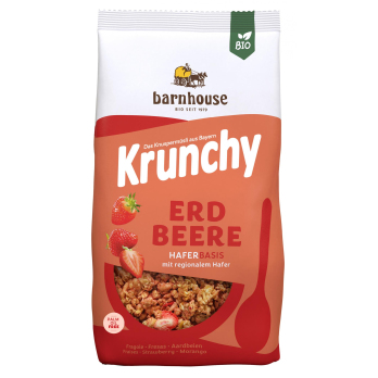 Krunchy Erdbeere 375g BHO